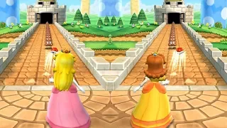 Mario Party 9 Step It Up - Peach vs Daisy Master Difficulty (7 win)| Cartoons Mee