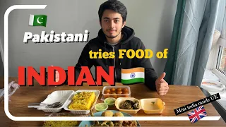 Pakistani trying INDIAN food for the first time