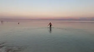 Dead Sea in Ein Bokek beach