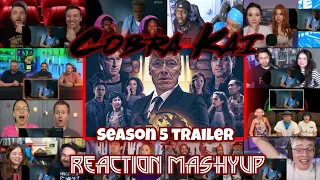 Cobra Kai: Season 5 Official Trailer (REACTION MASHUP) (Special for 600 subs)