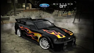 Need For Speed Most Wanted : Razor Ford Mustang GT - Tuning & Race