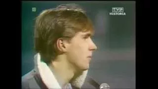 PRL 1984 Dziekanowski bohater meczu. Antoni Piechniczek