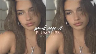small nose + plump lips subliminal  warning: very powerful