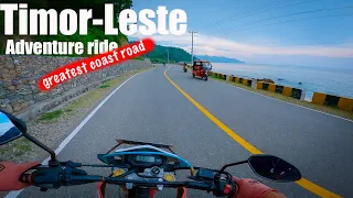 The greatest coast road....in the world - Timor-Leste Motorcycle Adventure Ride - ep 4