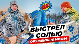 Оружейные мифы! Выстрелит ли патрон с солью и Оружейный барон против барона Мюнхгаузена.