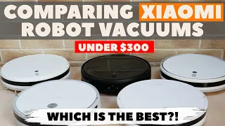 Comparing Xiaomi Robot Vacuums: Mijia G1, 1C, 2C, 1T, Dreame F9, Roborock E4 and E5✅ Which is best?!