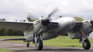 DH Mosquito 3rd Test Flight New Zealand 2016