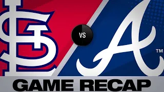 5/16/19: Balanced offense lifts Braves past Cards