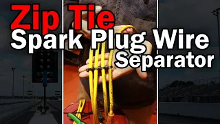 Quick and Easy Zip Tie Spark Plug Wire Separator