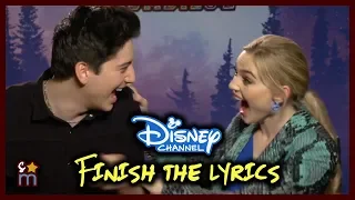 Finish the Disney Channel Lyrics Challenge with ZOMBIES 2 Cast