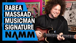 New Rabea Massaad Signature Guitars | Music Man Artist Series Sabre | NAMM 24