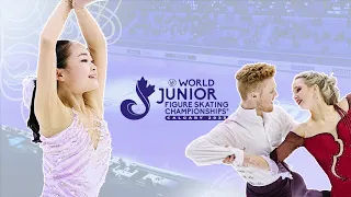 Next generation ready to shine in Calgary 🤩 | ISU World Junior FS Championships | #WorldJFigure