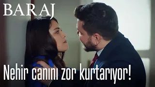 Nehir canını zor kurtarıyor!