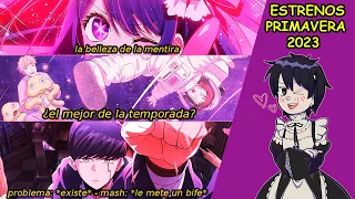 ¿Qué deberías ver esta temporada de ANIME PRIMAVERA 2023?