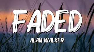 Faded - Alan Walker (Lyrics) || SZA , Rema... (MixLyrics)