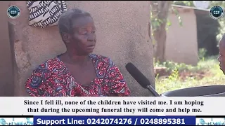 80YR  OLD WOMAN RECEIVES 200 CEDIS FOR THE FIRST TIME IN HER LIFE FROM ZORO KING