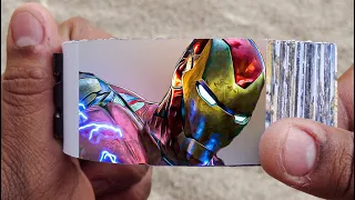 Avengers Endgame Flipbook | Iron Man & Thor vs Thanos Flip Book | Flip Book Artist 2021