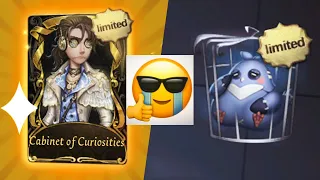 Identity V | I WON??? I think? Mercenary Essence Opening Cabinet of Curiosities & NEW IDV Pet Bongo!