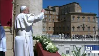 Papa Francesco - La benedizione "Urbi et Orbi" - Messaggio Pasquale 2014