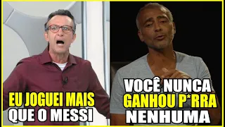 NETO DIZ QUE JOGOU MAIS QUE MESSI - ROMÁRIO COLOCA CADA UM NO SEU LUGAR E MUITO MAIS