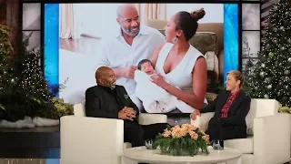 Steve Harvey Isn't As Happy As Most Grandparents