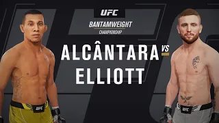 UFC 4 Gameplay Iuri Alcantara vs Tim Elliott