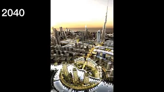 Dubai in the future Between 2025 - 3000