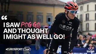 "THAT WAS SOLID" | 🇮🇹 Giro D'Italia Stage 3 Race Reaction ft. Geraint Thomas | Eurosport Cycling