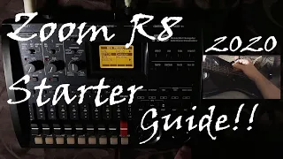 Quick Guide | Get The Zoom R8 Ready For Your First Recording | OCT 2020