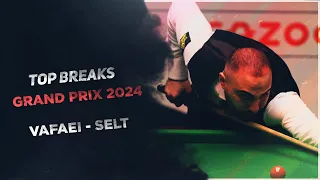 Hossein Vafaei Vs Mathew Selt World Grand Prix 2024 - Top Breaks
