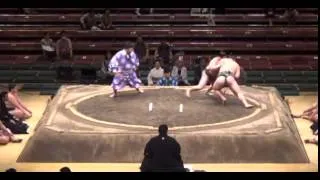 Aonosho vs Kasugaryu Day 15 Sumo Natsu Basho May 2014