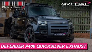 HOW TO MAKE YOUR LAND ROVER DEFENDER P400 SOUND INCREDIBLE [QUICKSILVER EXHAUST]