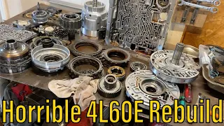 Horrible 4L60E Transmission Rebuild at Home