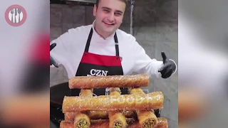 Street Food    Burak Özdemir Top 20 Turkish Food Video Compilation #cznburak