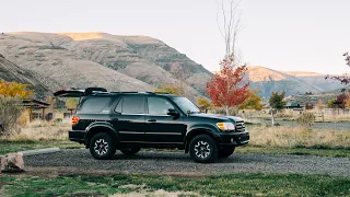 1st Gen Toyota Sequoia Truck Camping