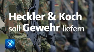 Waffenbestellung der Bundeswehr: Heckler & Koch soll neues Sturmgewehr liefern