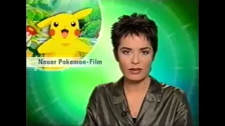 RTL2 News über den zweiten Pokémon Kinofilm circa April 2000 - Pokémon 2000 Film