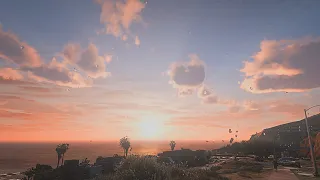 GTA 5 - Volumetric Clouds DEMO - 8k Resolution Ray Tracing Graphics Mod!