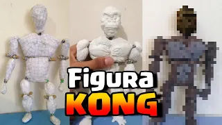 ¡¿COMO HACER una FIGURA ARTICULADA de KONG CASERA?! / Tiki Arts