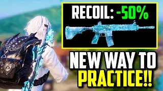 NEW BEST WAY TO PRACTICE M416 NO RECOIL!!  | PUBG Mobile