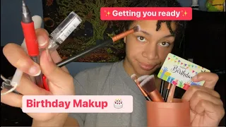 ASMR - Birthday Makeup (Nichole)