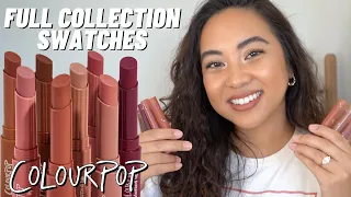 NEW COLOURPOP BLOTTED LIP FORMULA 2021/2022 | FULL COLLECTION SWATCHES