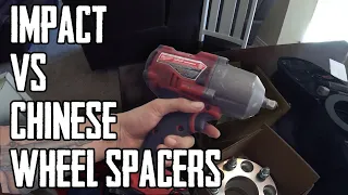HOW TO INSTALL WHEEL SPACERS / CHEAPEST EBAY SPACERS REVIEW