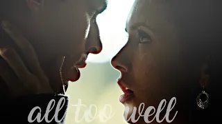 ● damon + elena | all too well