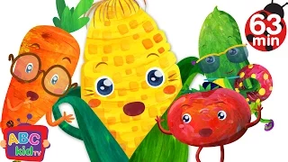 Vegetable Song (2D) + More Nursery Rhymes & Kids Songs - CoComelon