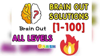 Brain Out 1 To 100 Answers,Brain Out All Levels 1 To 100 New Update 2023 (ios/Android)