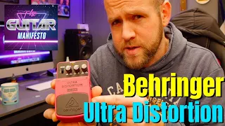 Behringer UD300 Ultra Distortion Guitar Pedal Review