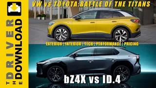 Toyota bZ4X vs VW ID.4: Titans Battle for the No. 1 Spot!