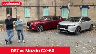 Comparativa: Mazda CX-60 vs DS 7 2023 | Prueba / Test / Review en español | coches.net