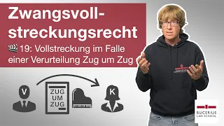 🟨 Vollstreckung im Falle einer Verurteilung Zug um Zug | 🎬 19 | ZPO-Zwangsvollstreckungsrecht